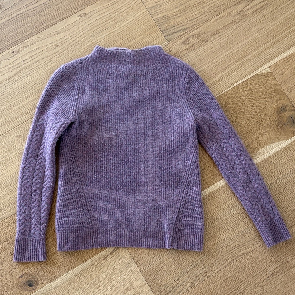 Banana Republic Lavender Turtleneck Sweater